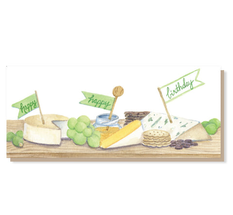 #9 Cheese Board Turophile Birthday Card
