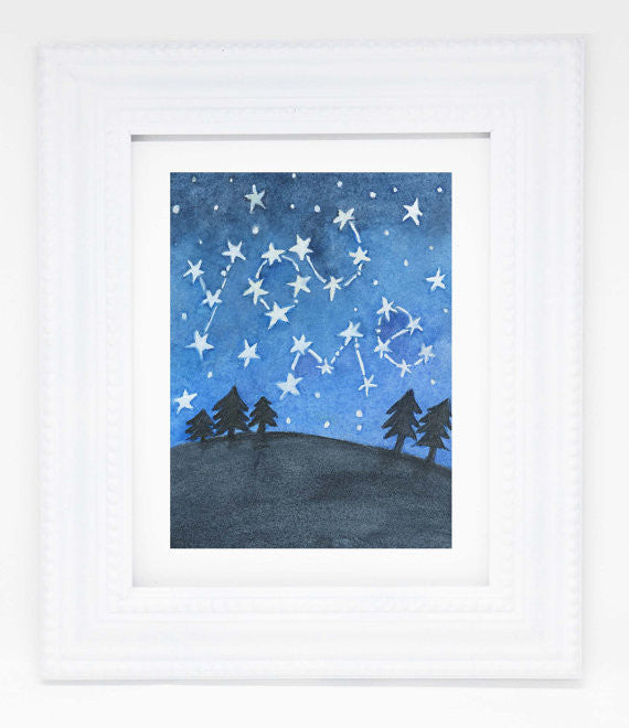 You + Me 8x10 art print