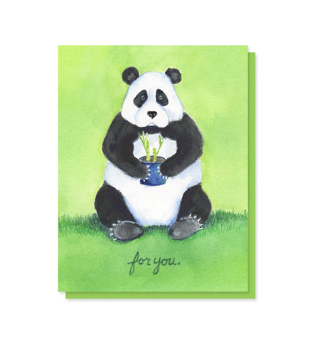 Panda Thank You Appreciation Card