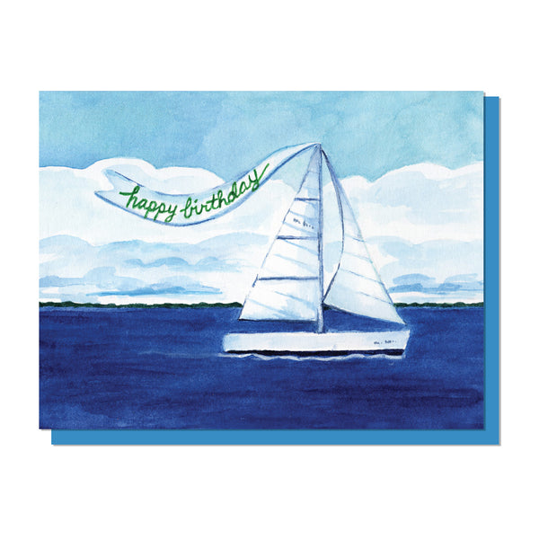 Sailboat Birthday Card