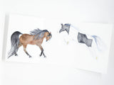 Choose Your Own Birthday Pony -- trifold birthday card