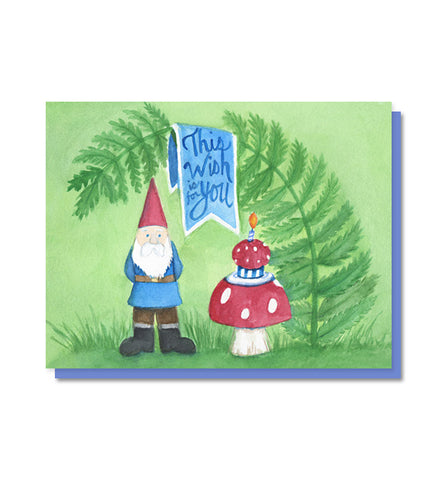 This Wish is for You Birthday Gnome