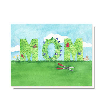 Mom Topiary Mother's Day Card